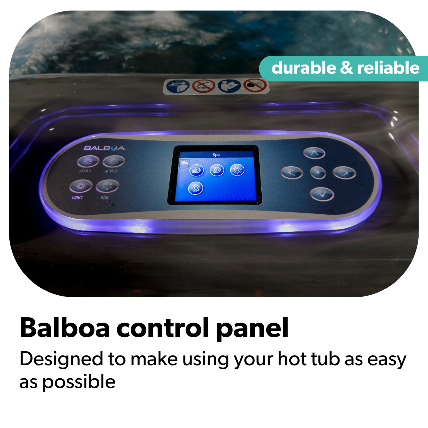 Outdoor Living Sanctuary Hot Tub - Image 6