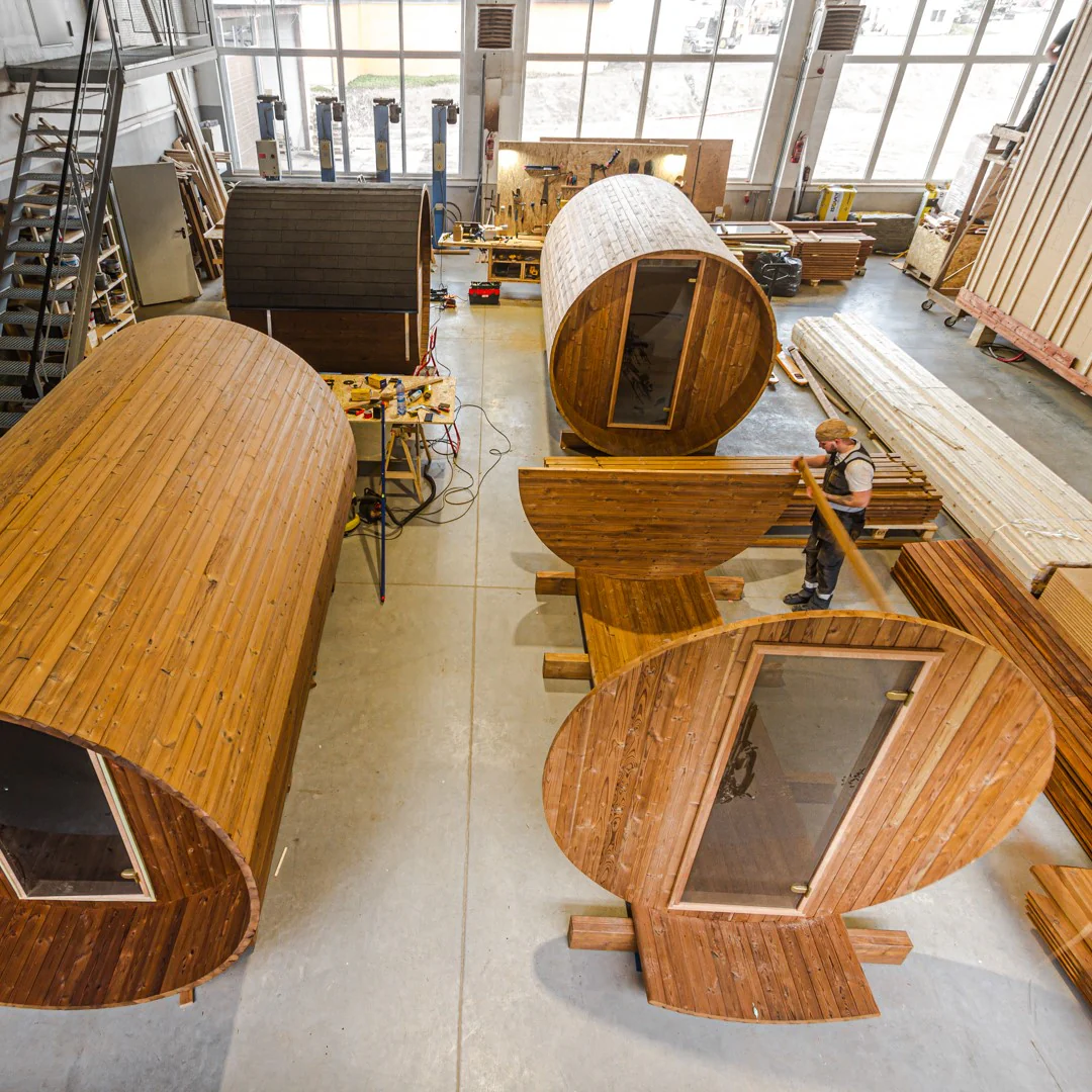 Hekla Barrel 250 - 6 Person Outdoor Sauna - Image 35