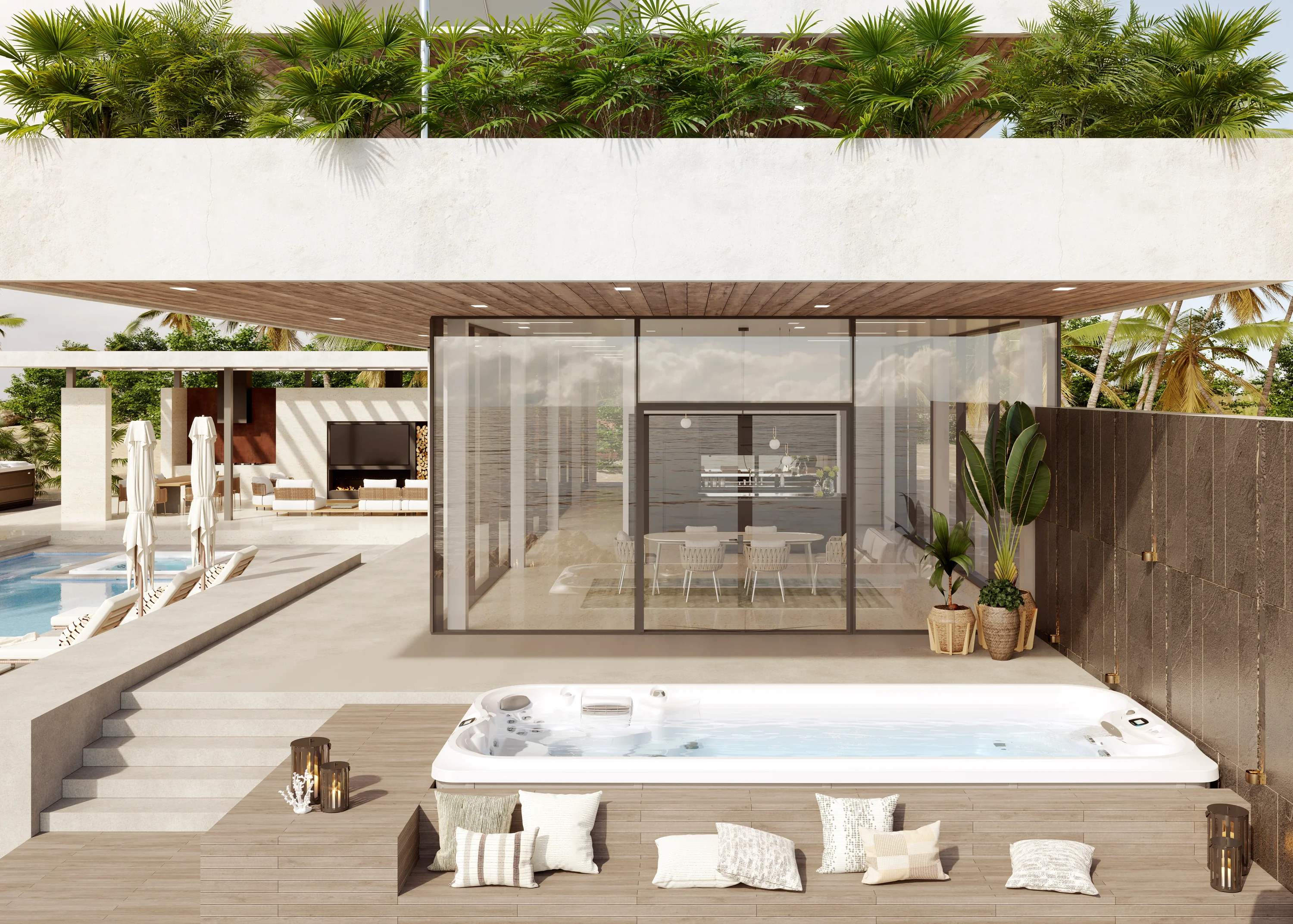 Jacuzzi® PowerActive™ J-19™ Swim Spa - Image 5