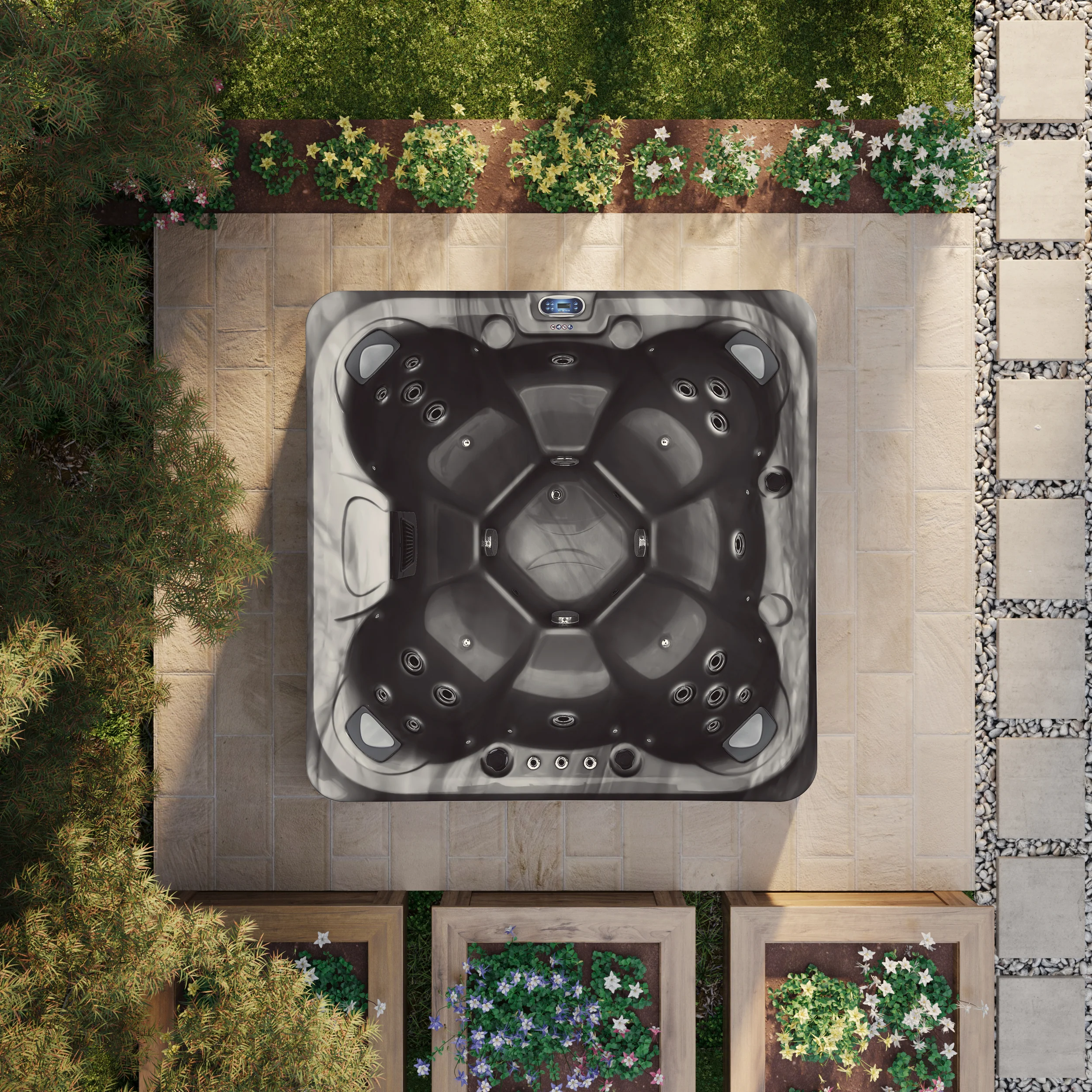 Outdoor Living Cove Hot Tub - Image 11