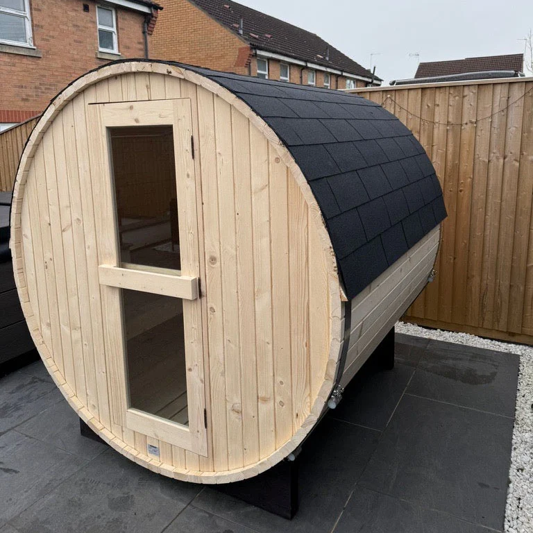 6 Person Barrel Outdoor Sauna - Image 8