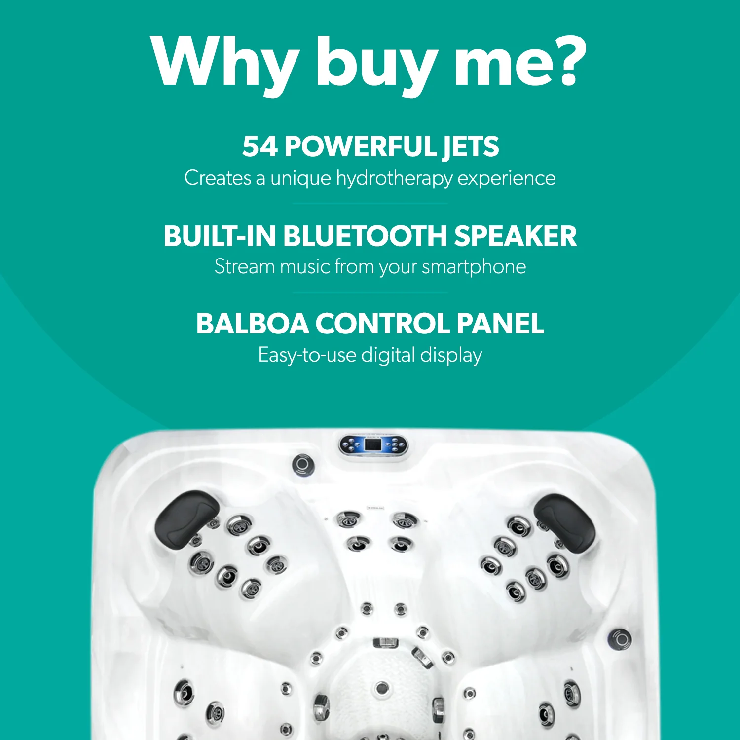 Platinum Spas Santorini Hot Tub - Image 21