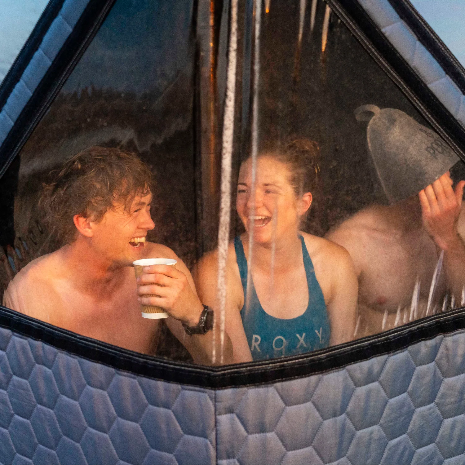 PortaSauna HEX - 4 Person Portable Outdoor Sauna - Image 5