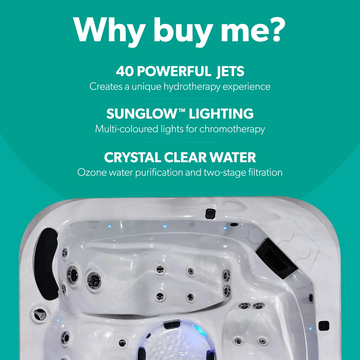 Sun & Soul™ 550™ Hot Tub - Image 9