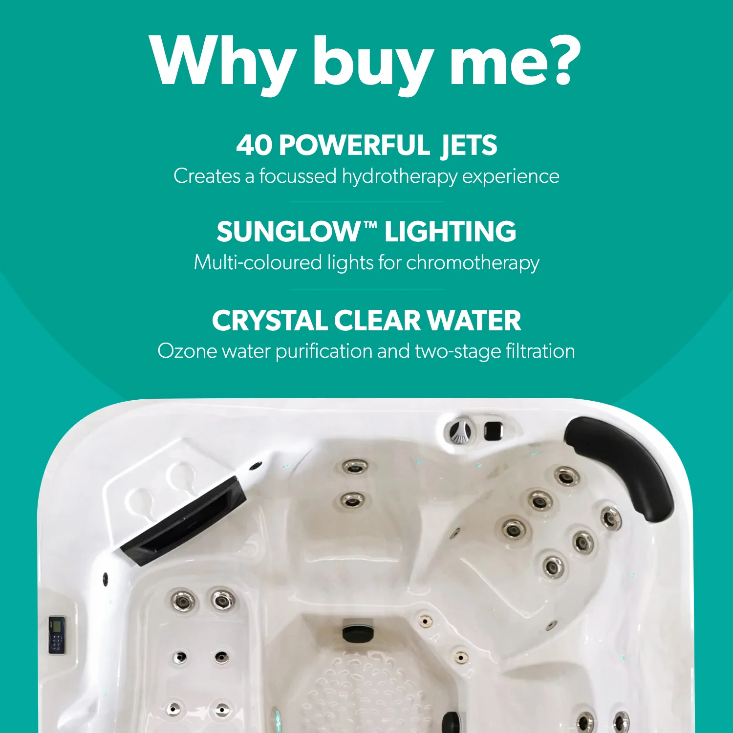 Sun & Soul™ 600™ Hot Tub - Image 9